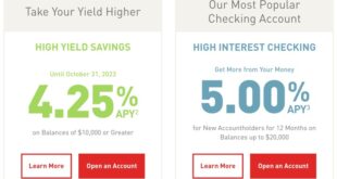 High Yield Credit Union Accounts